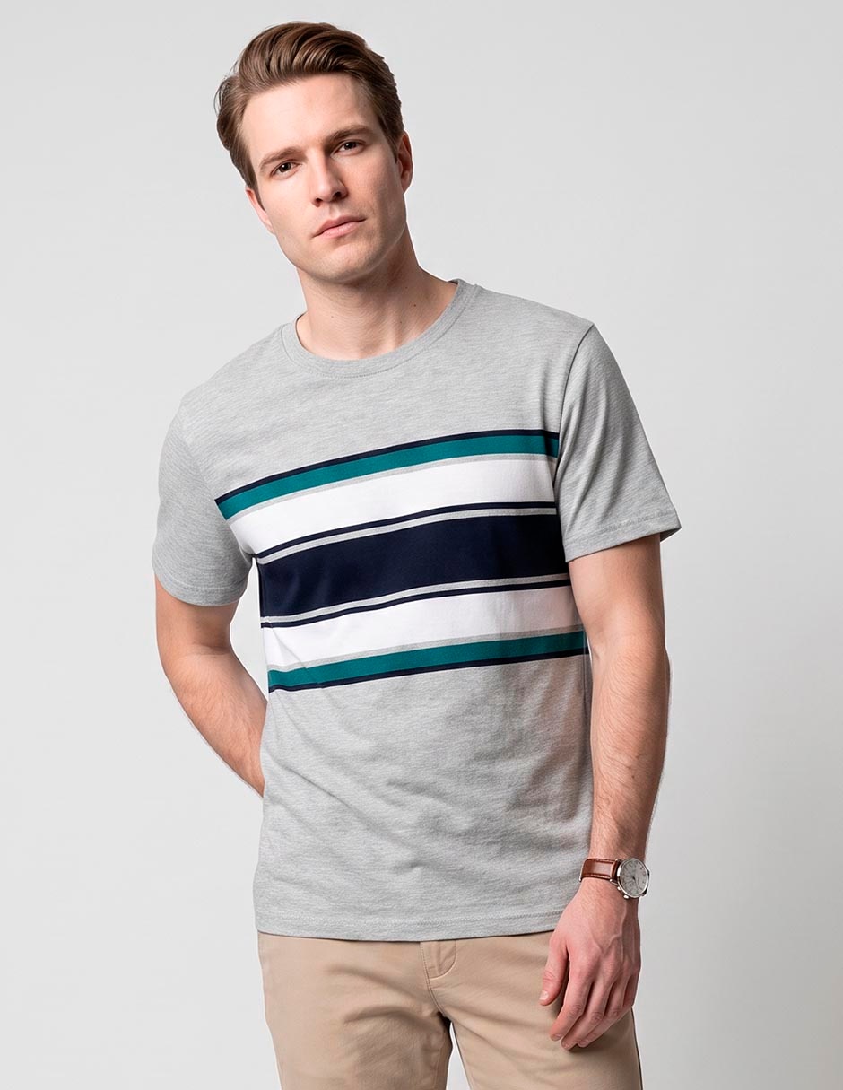Playera cuello redondo para hombre Playera cuello redondo para hombre