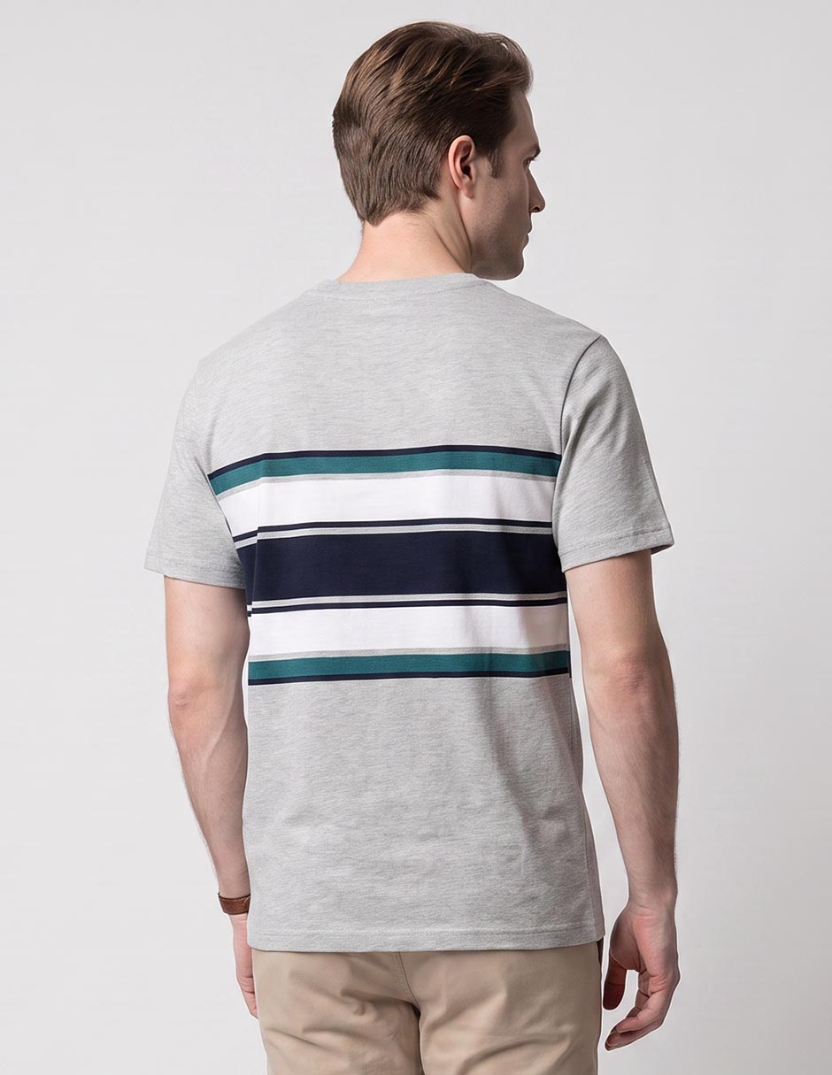 Playera cuello redondo para hombre 2