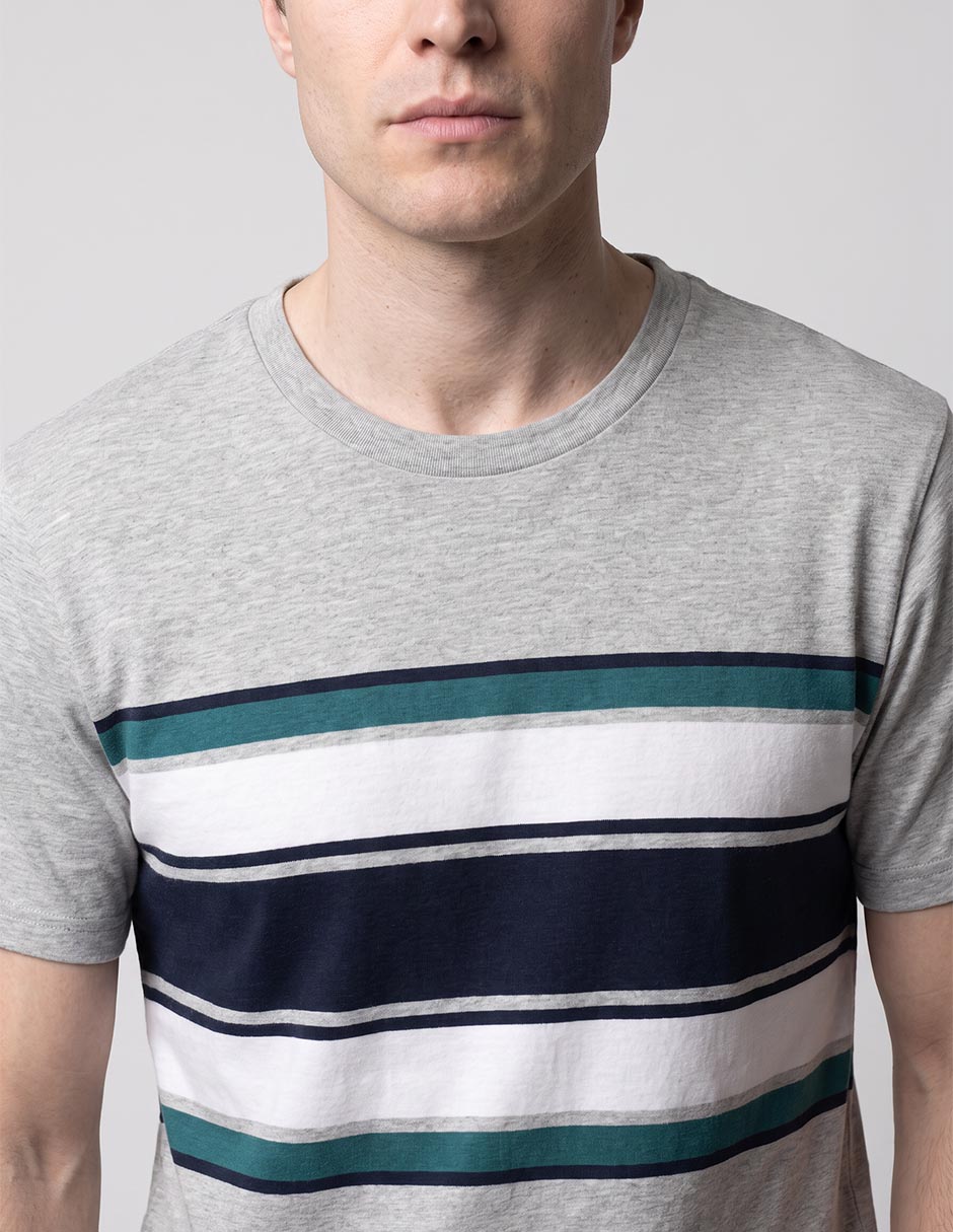 Playera cuello redondo para hombre 3