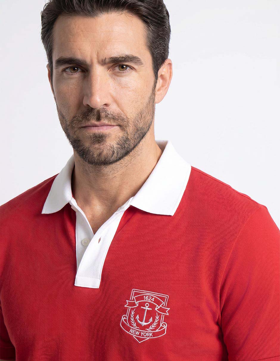 Playera cuello polo para hombre 2