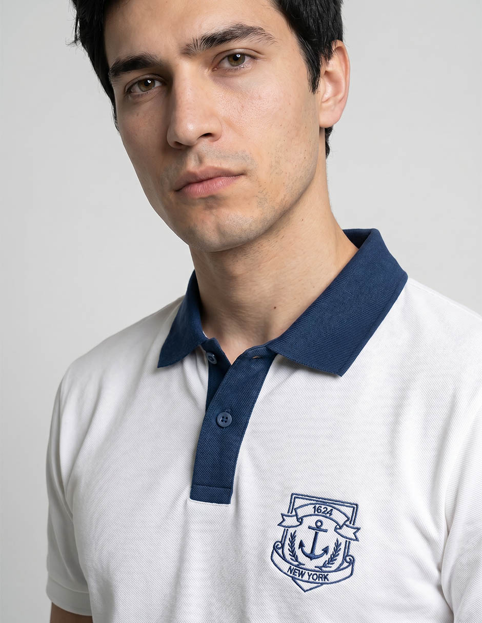 Playera tipo polo old navy para hombre