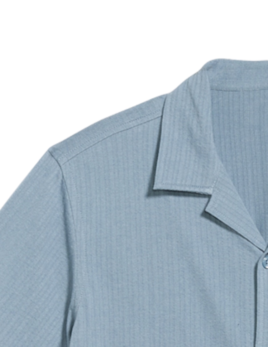 Camisa casual manga corta para hombre 2