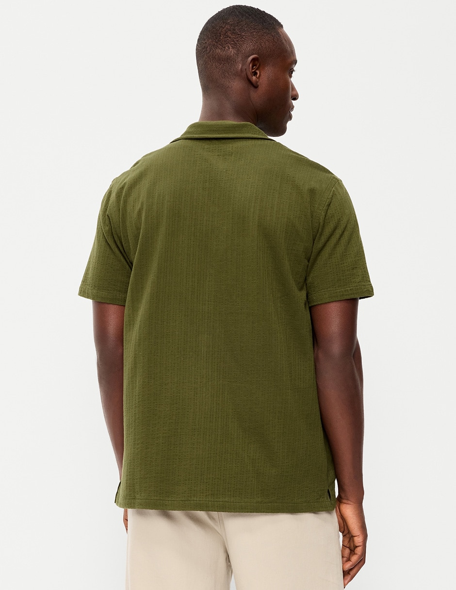 Sobrecamisa casual old navy manga corta para hombre
