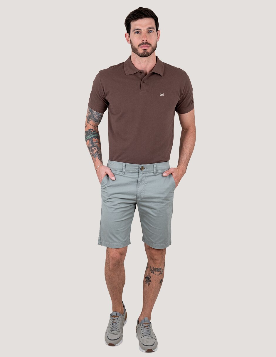 Bermuda de algodón para hombre 1