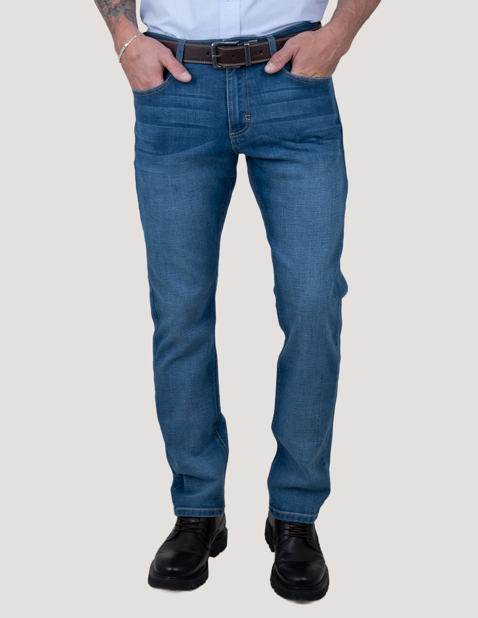 Jeans slim lavado Whisker para hombre Jeans slim lavado Whisker para hombre