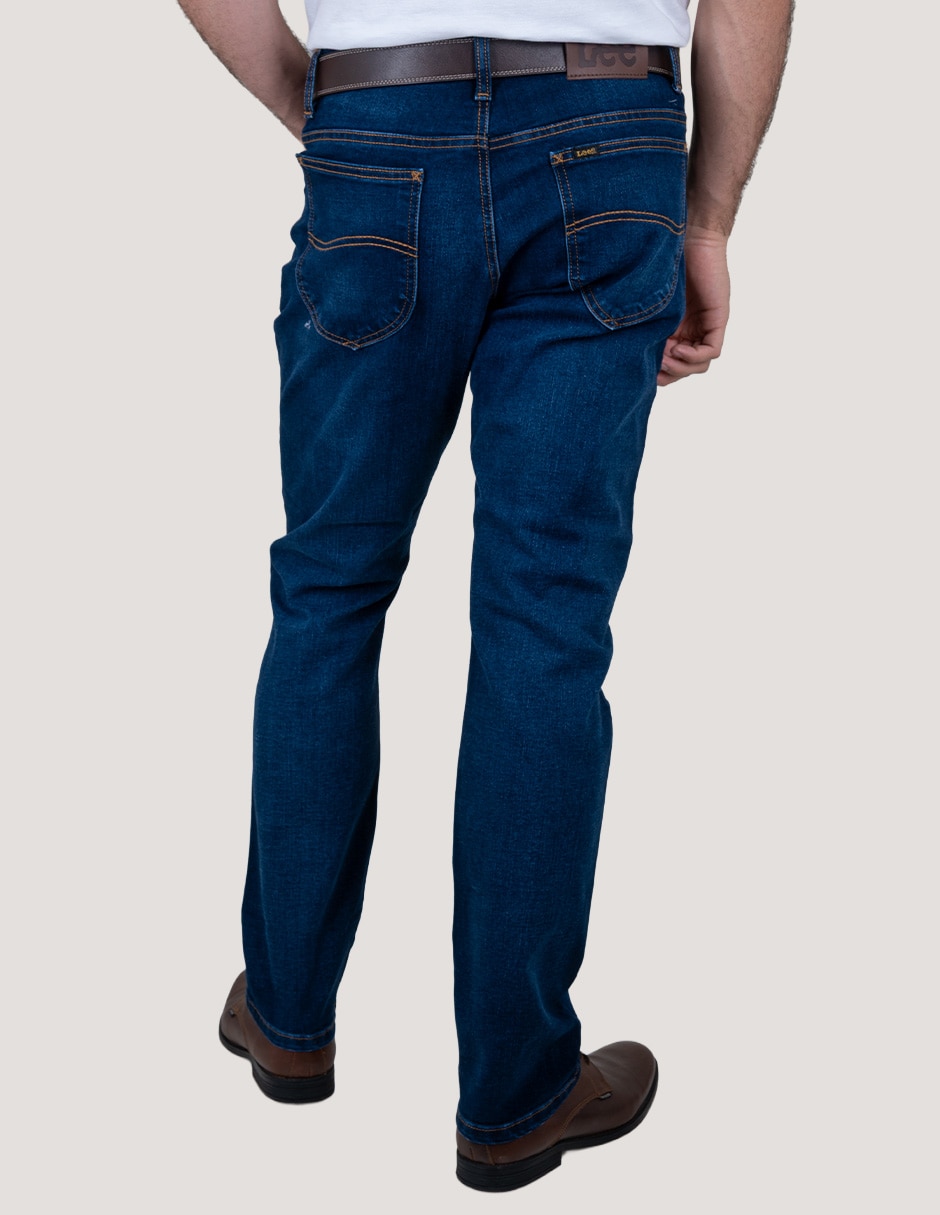 Jeans slim Lee lavado whisker para hombre