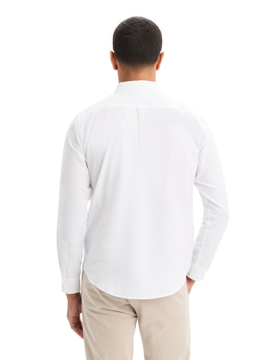 Camisa casual Dockers manga larga para hombre
