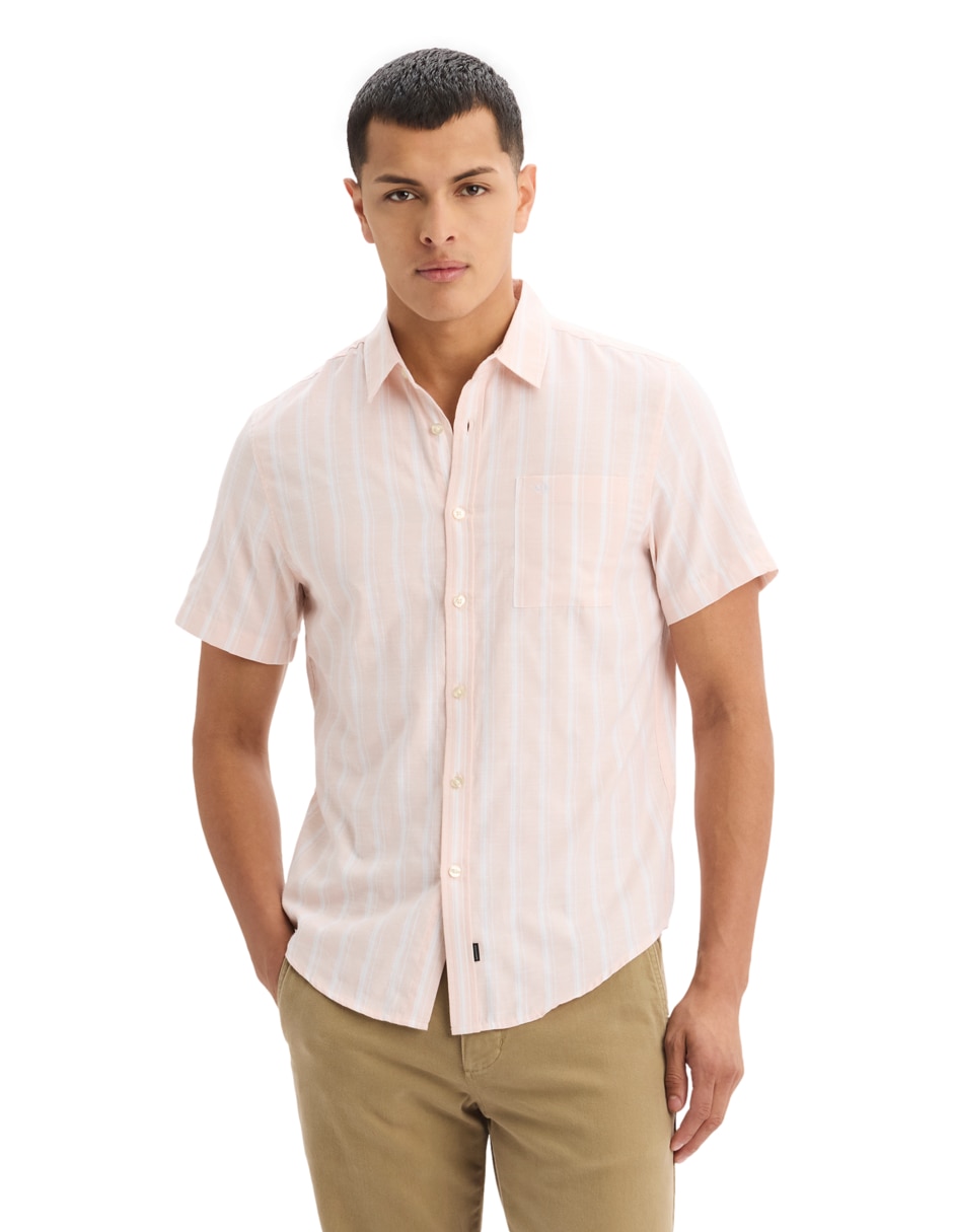 Camisa casual manga corta para hombre Camisa casual manga corta para hombre