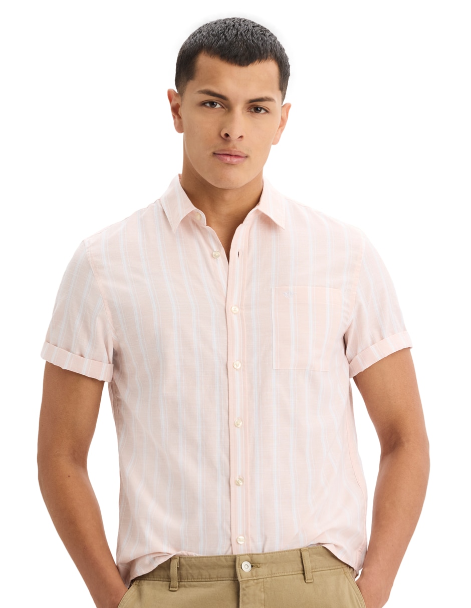 Camisa casual Dockers manga corta para hombre