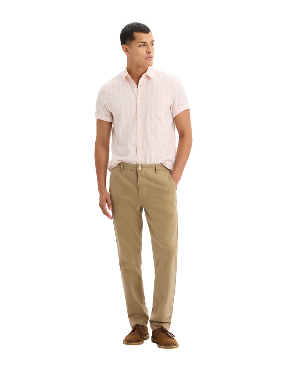 Camisa casual Dockers manga corta para hombre