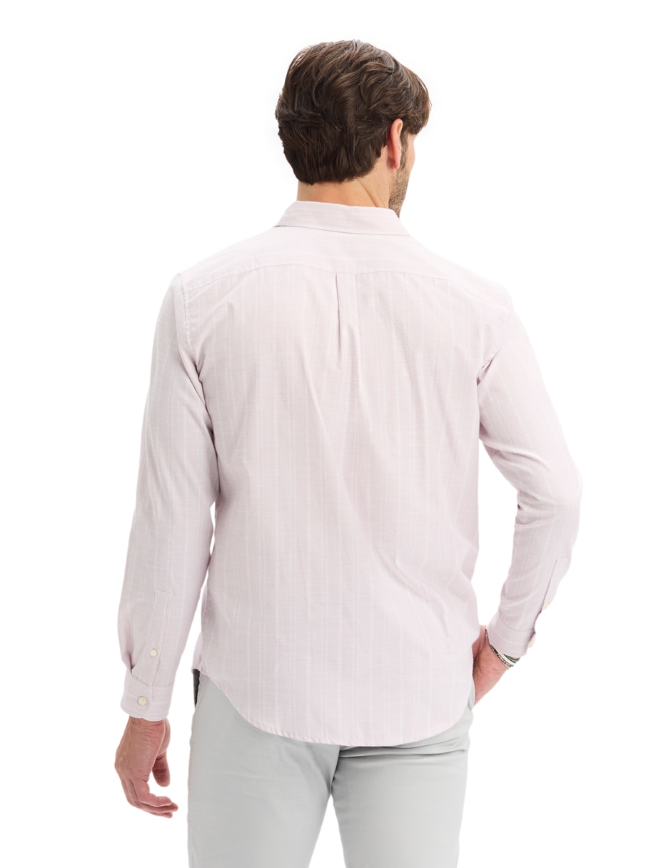 Camisa casual Dockers manga larga para hombre