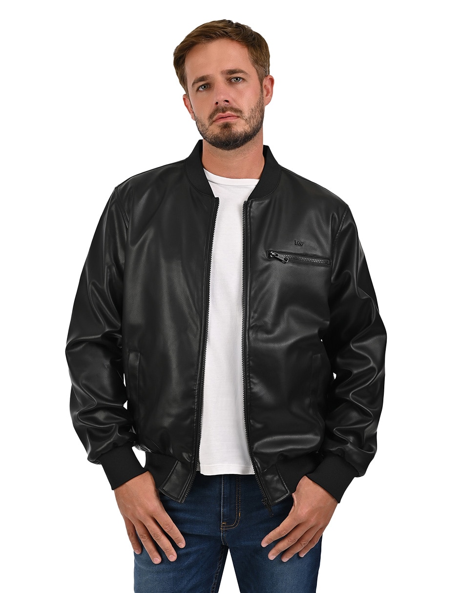 Chamarra bomber Lee con bolsillos para hombre