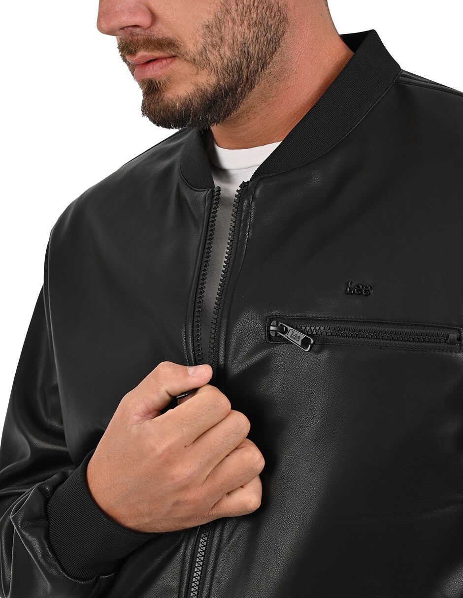Chamarra bomber Lee con bolsillos para hombre