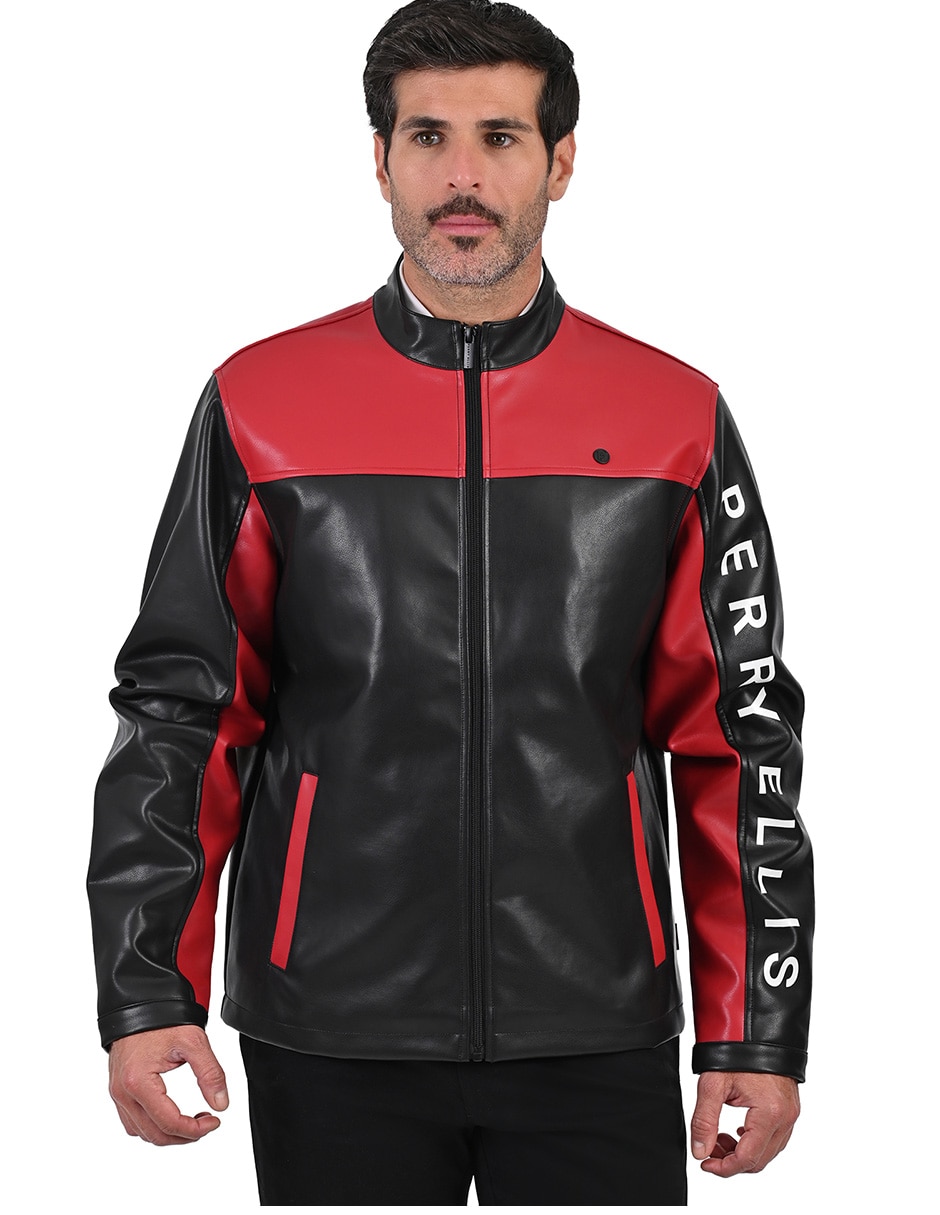 Chamarra casual con bolsillos para hombre