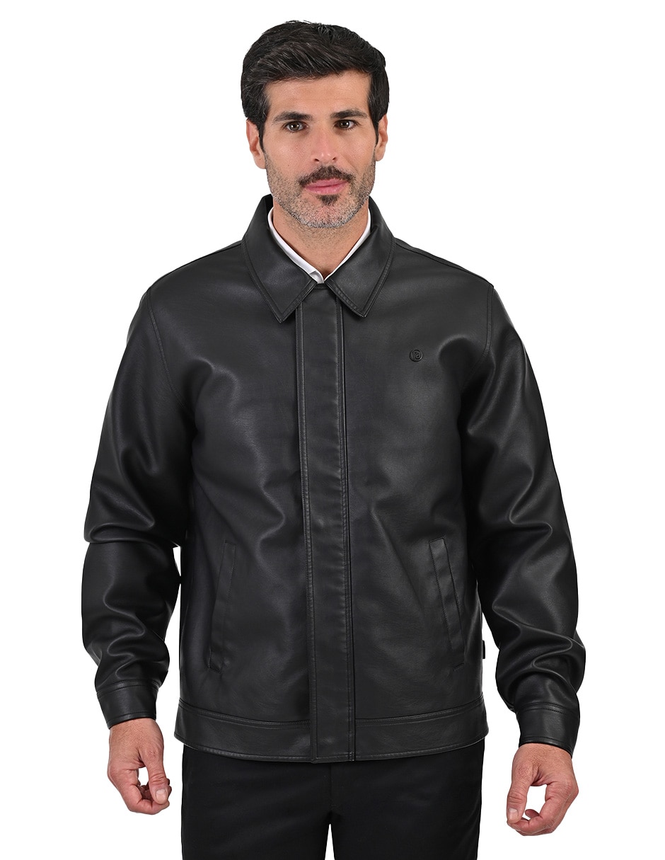 Chamarra casual con bolsillos para hombre Chamarra casual con bolsillos para hombre