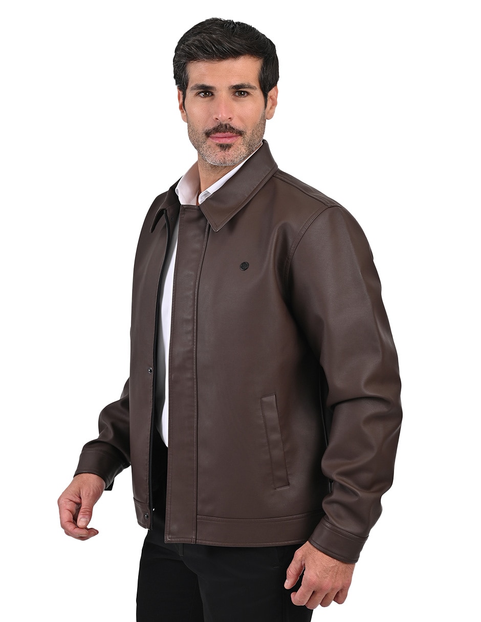 Chamarra casual con bolsillos para hombre 3