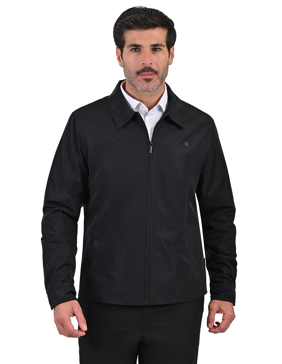 Chamarra rompevientos con bolsillos para hombre Chamarra rompevientos con bolsillos para hombre