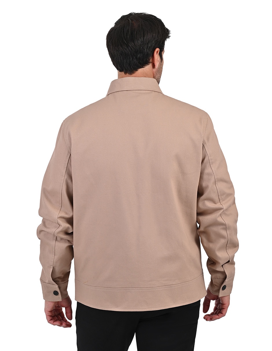 Chamarra casual Perry Ellis con bolsillos para hombre