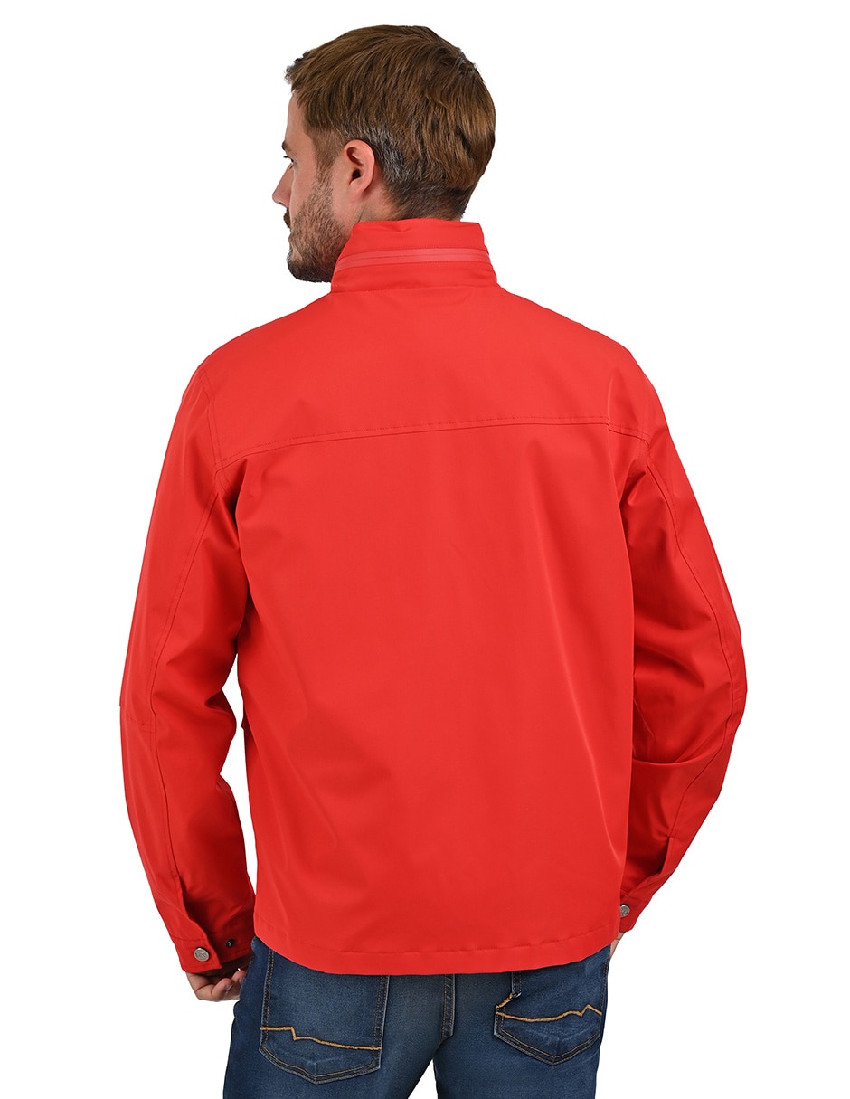 Chamarra casual Lee impermeable con bolsillos para hombre