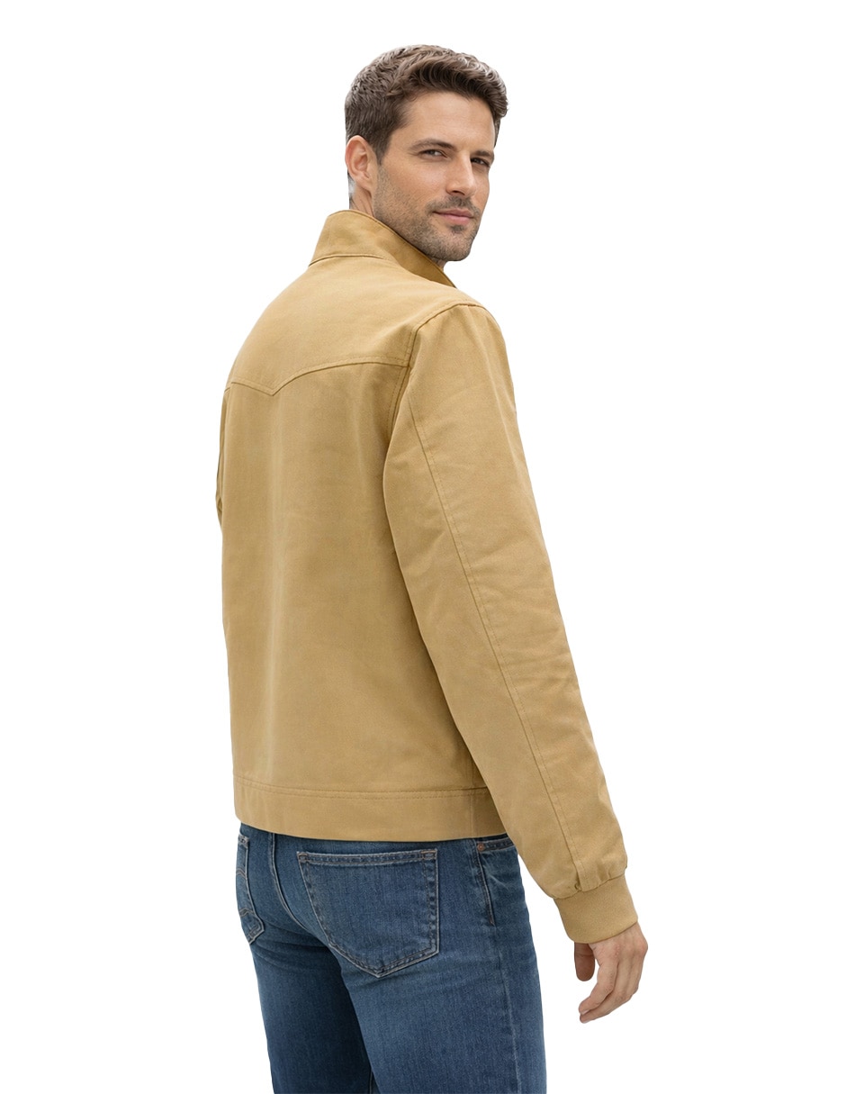 Chamarra casual Lee con bolsillos para hombre