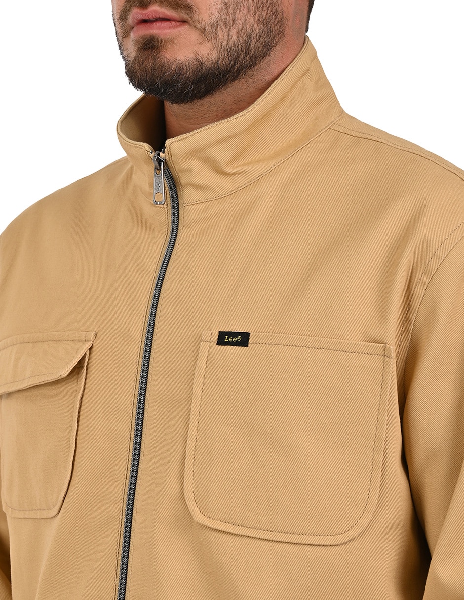 Chamarra casual Lee con bolsillos para hombre