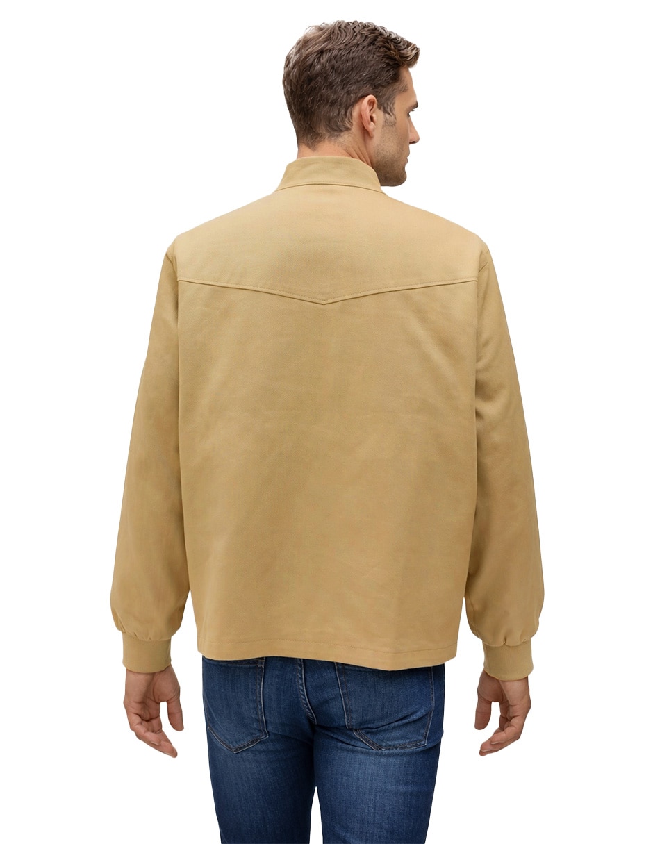 Chamarra casual Lee con bolsillos para hombre