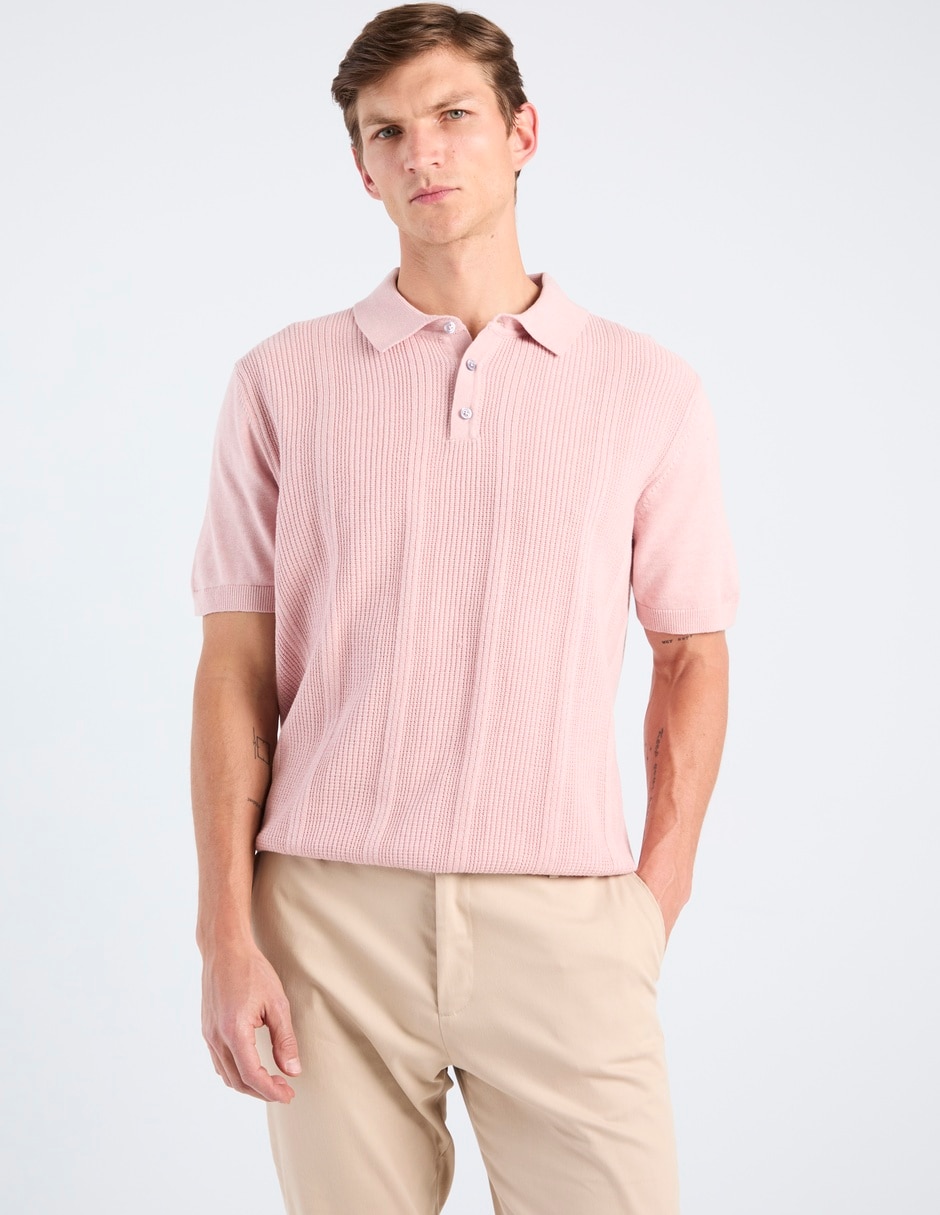 Playera tipo polo Ponit Zero para hombre