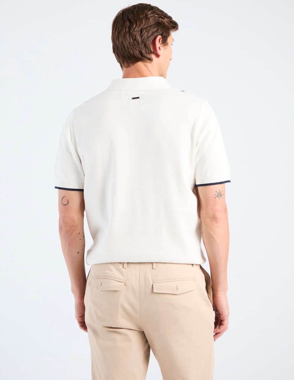 Playera cuello polo para hombre 6