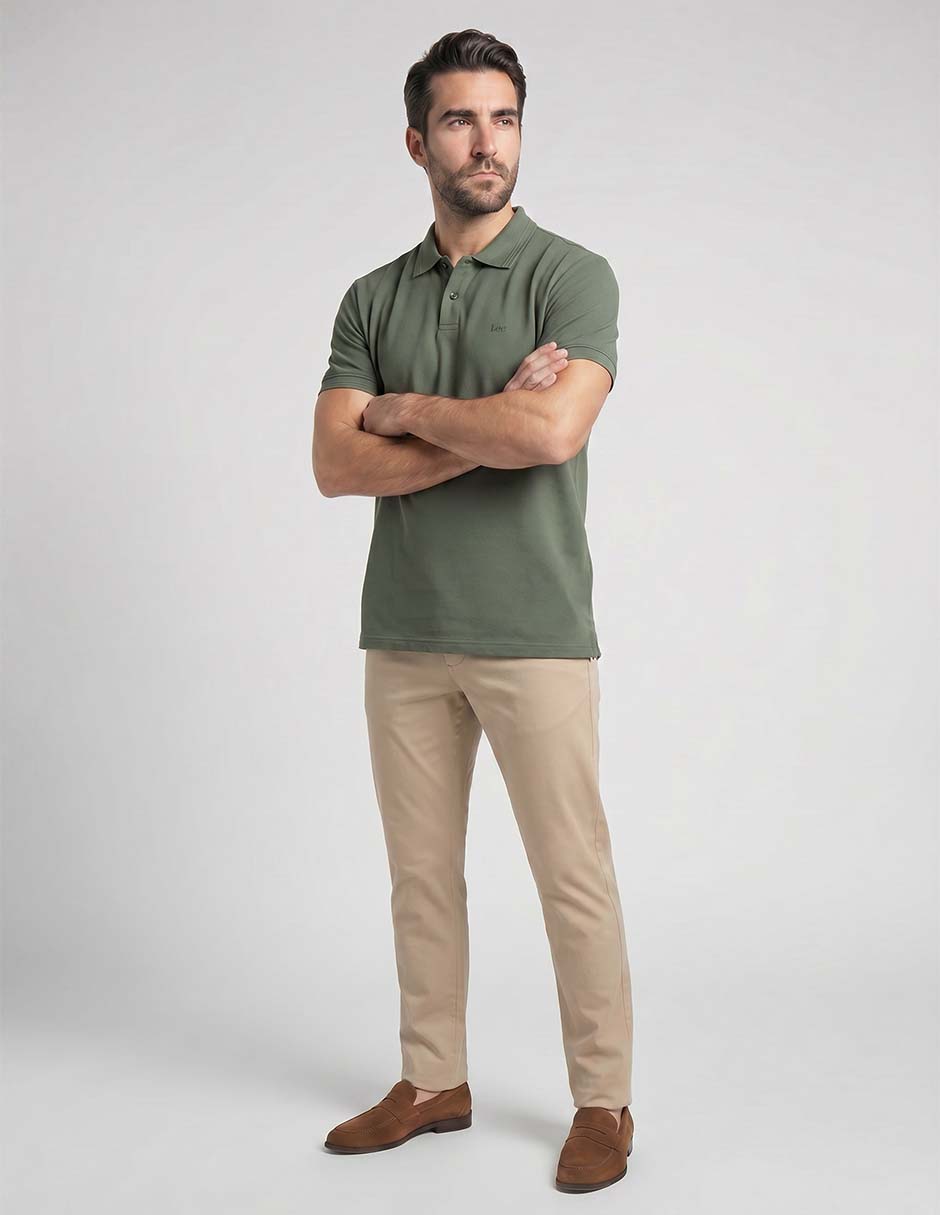 Playera cuello polo para hombre 6