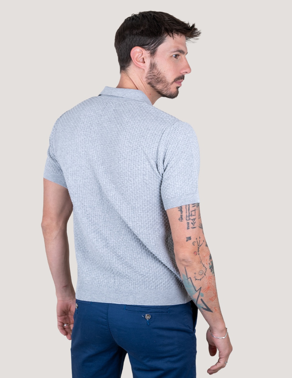 Playera tipo polo lee para hombre