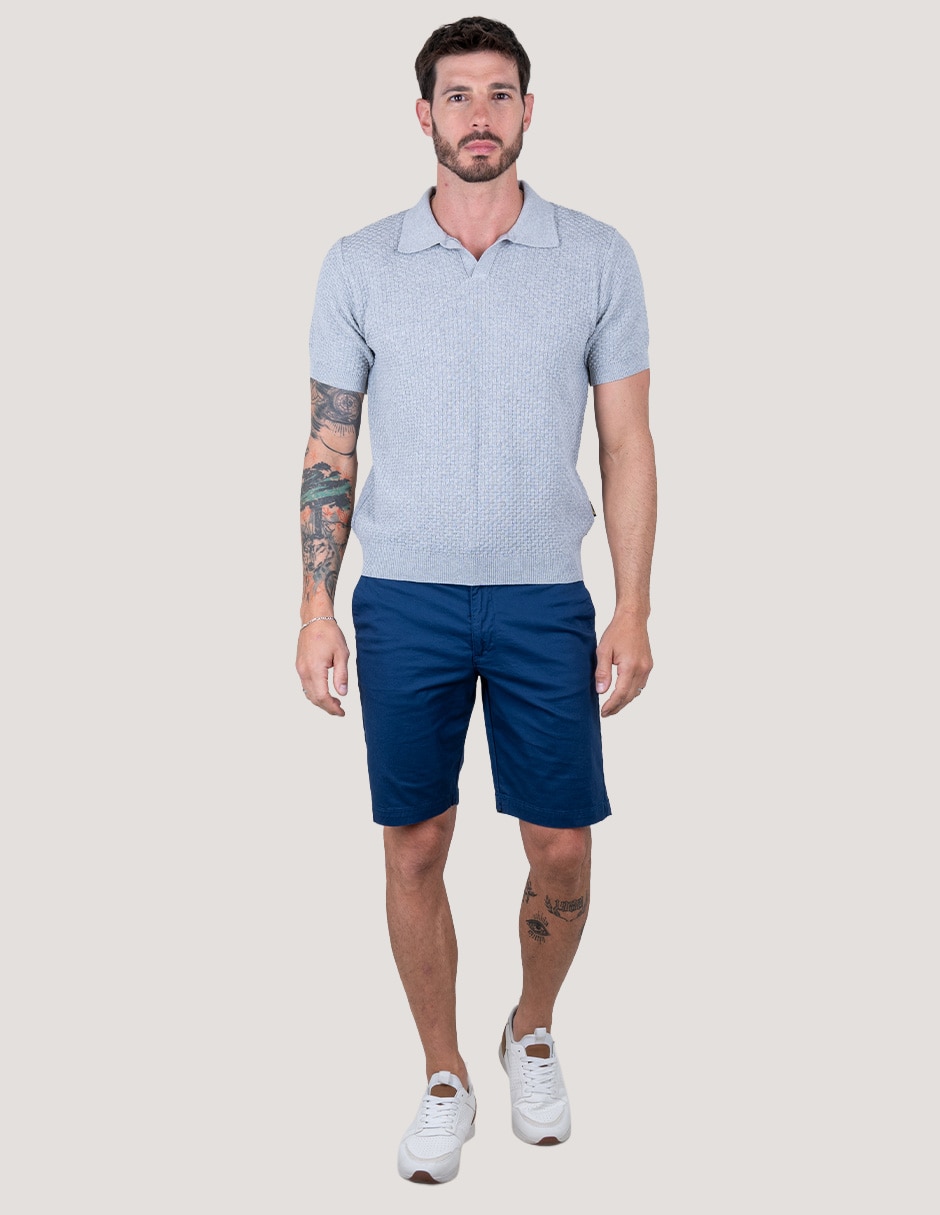 Playera tipo polo lee para hombre