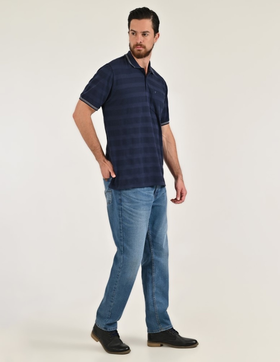 Playera tipo polo Yale para hombre