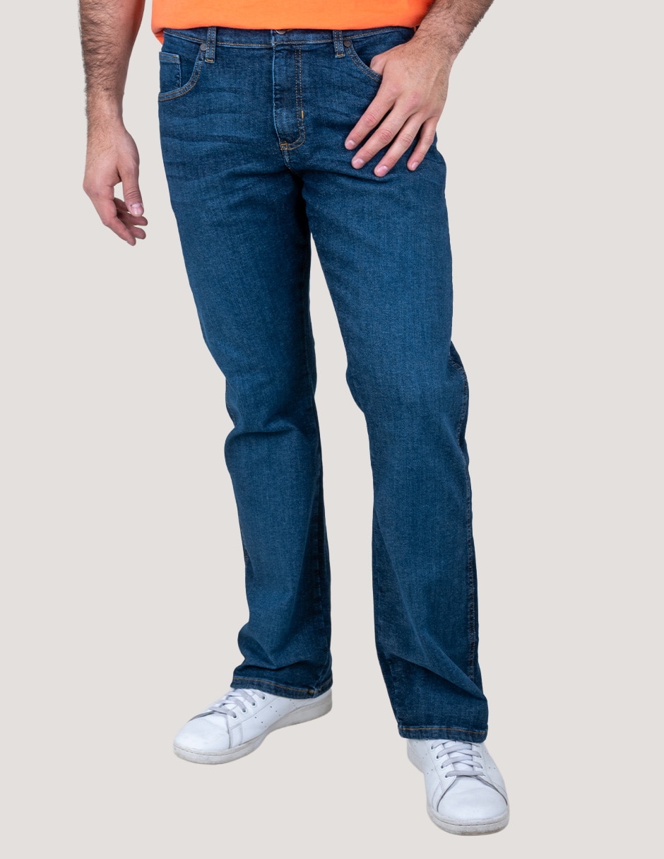 Jeans slim Lee lavado whisker para hombre