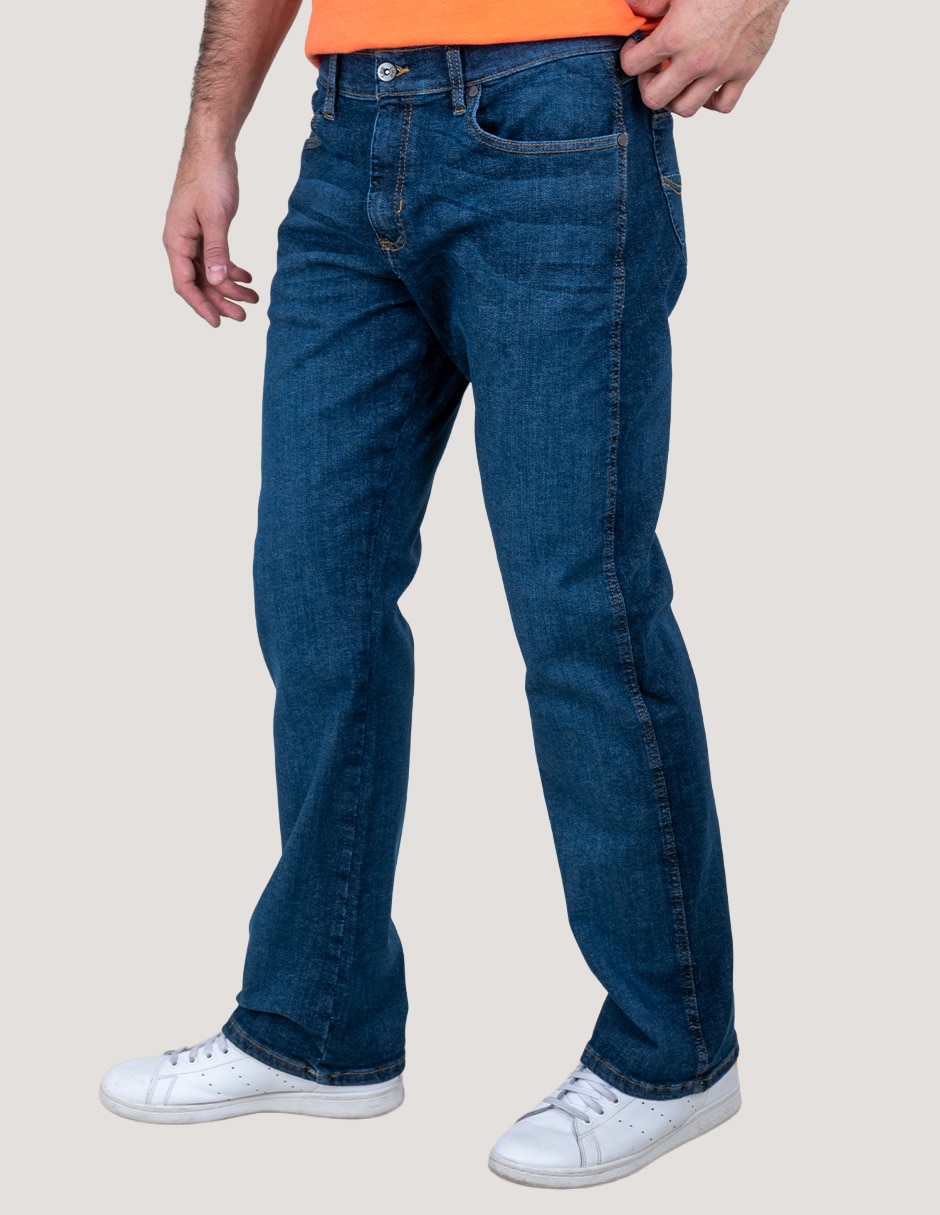 Jeans slim Lee lavado whisker para hombre