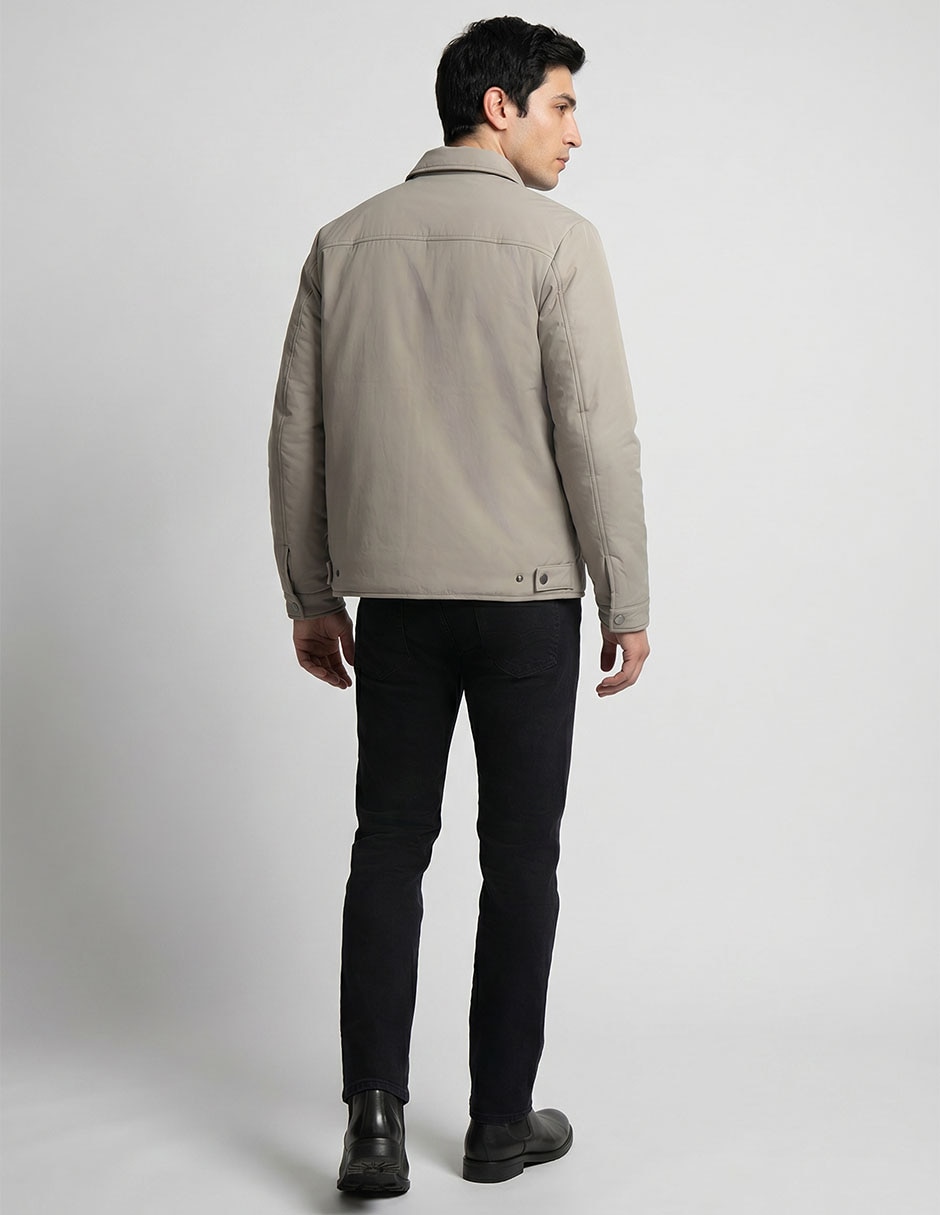Camisa casual manga larga para hombre 2