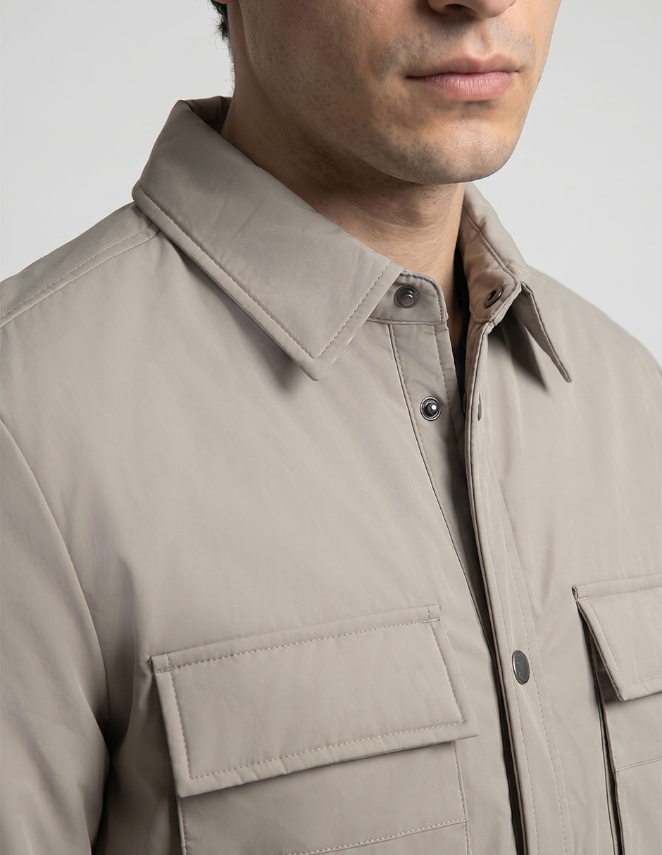 Camisa casual manga larga para hombre 3