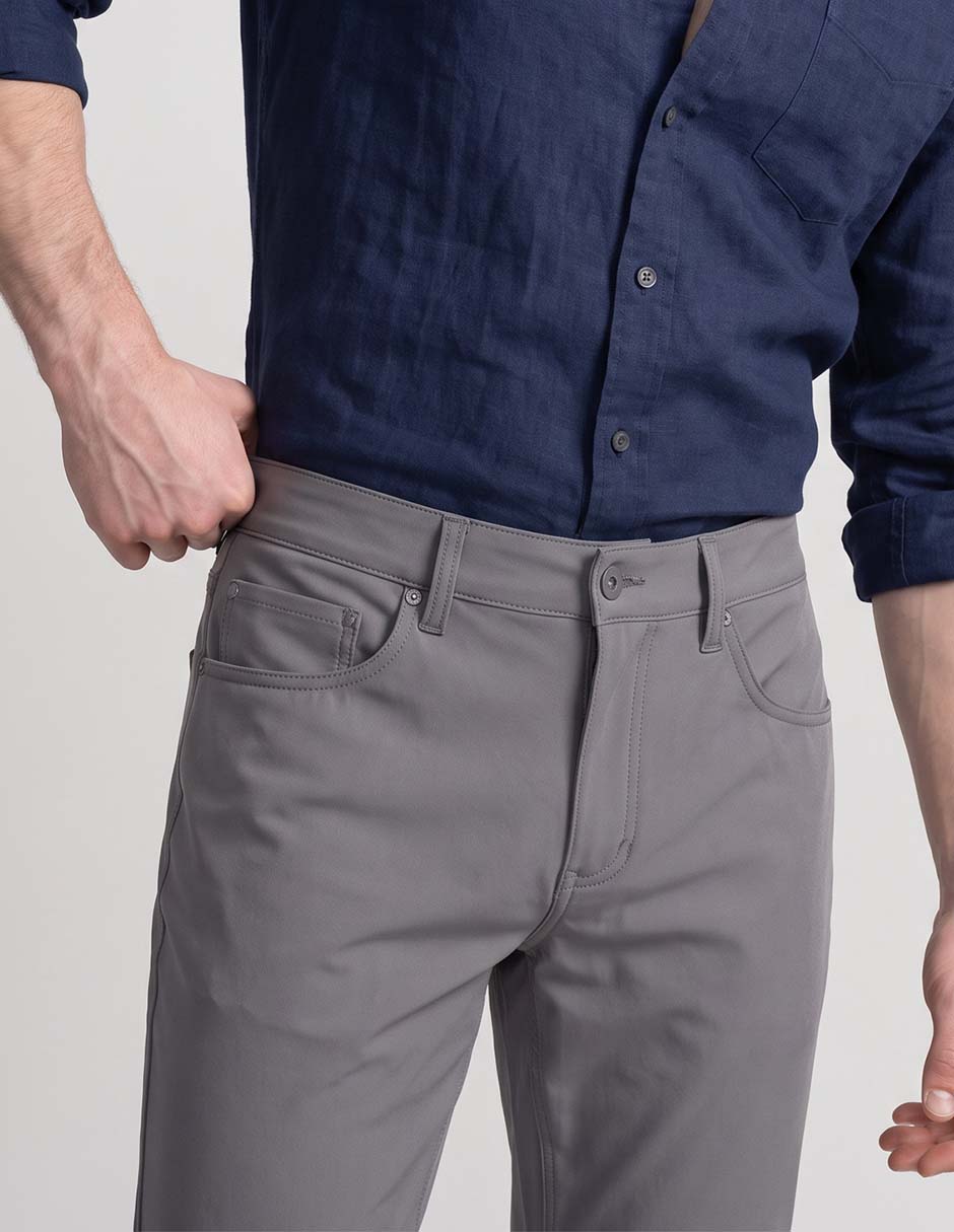 Pantalón casual Straight para hombre 2