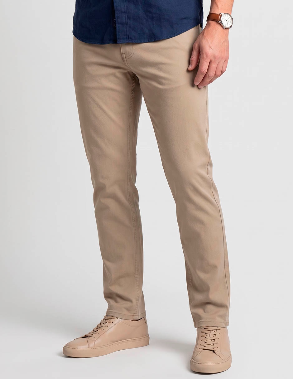 Pantalón casual regular para hombre 1