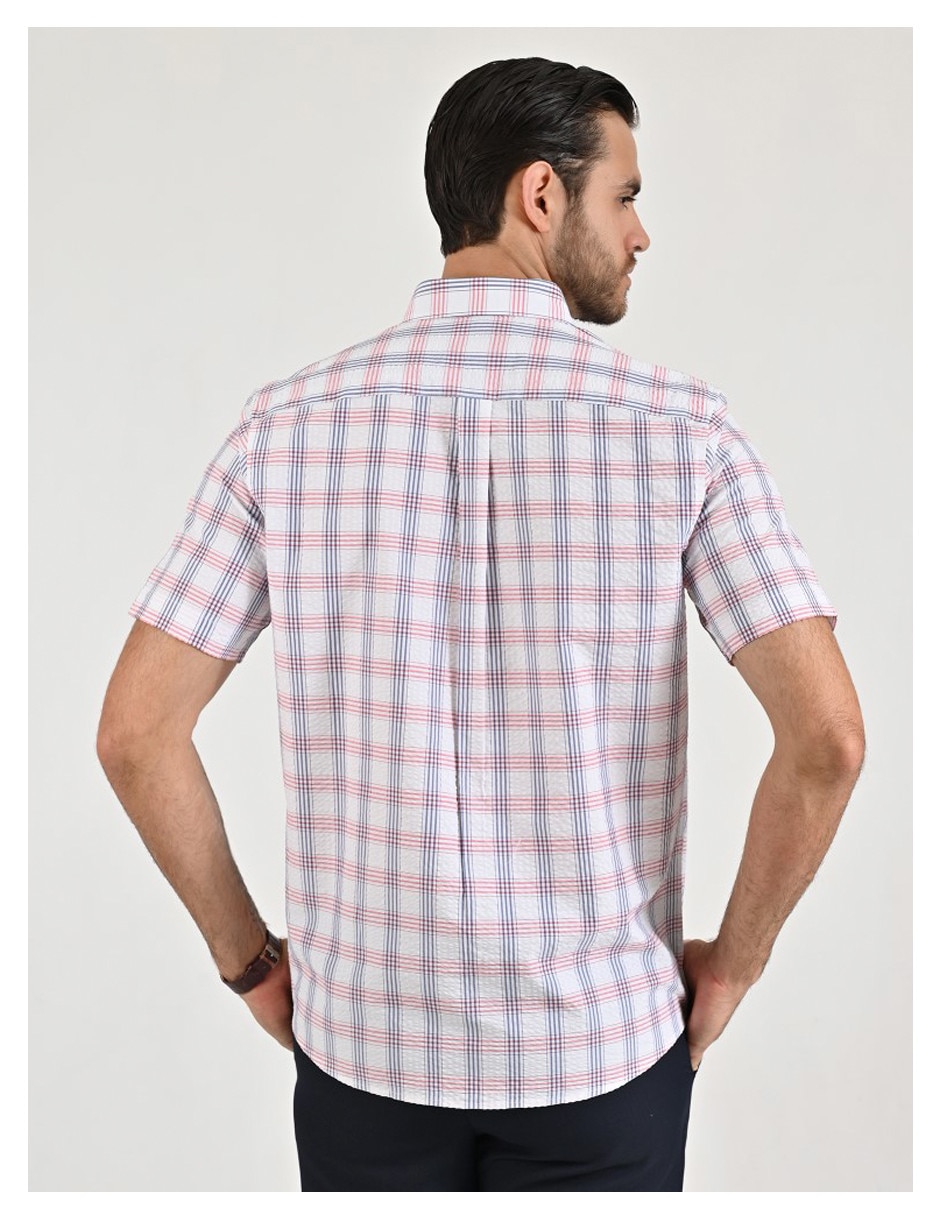 Camisa casual Yale manga corta para hombre