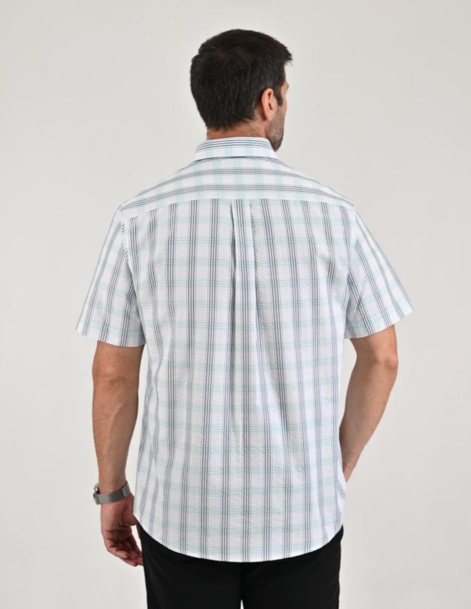 Camisa casual manga corta para hombre 2