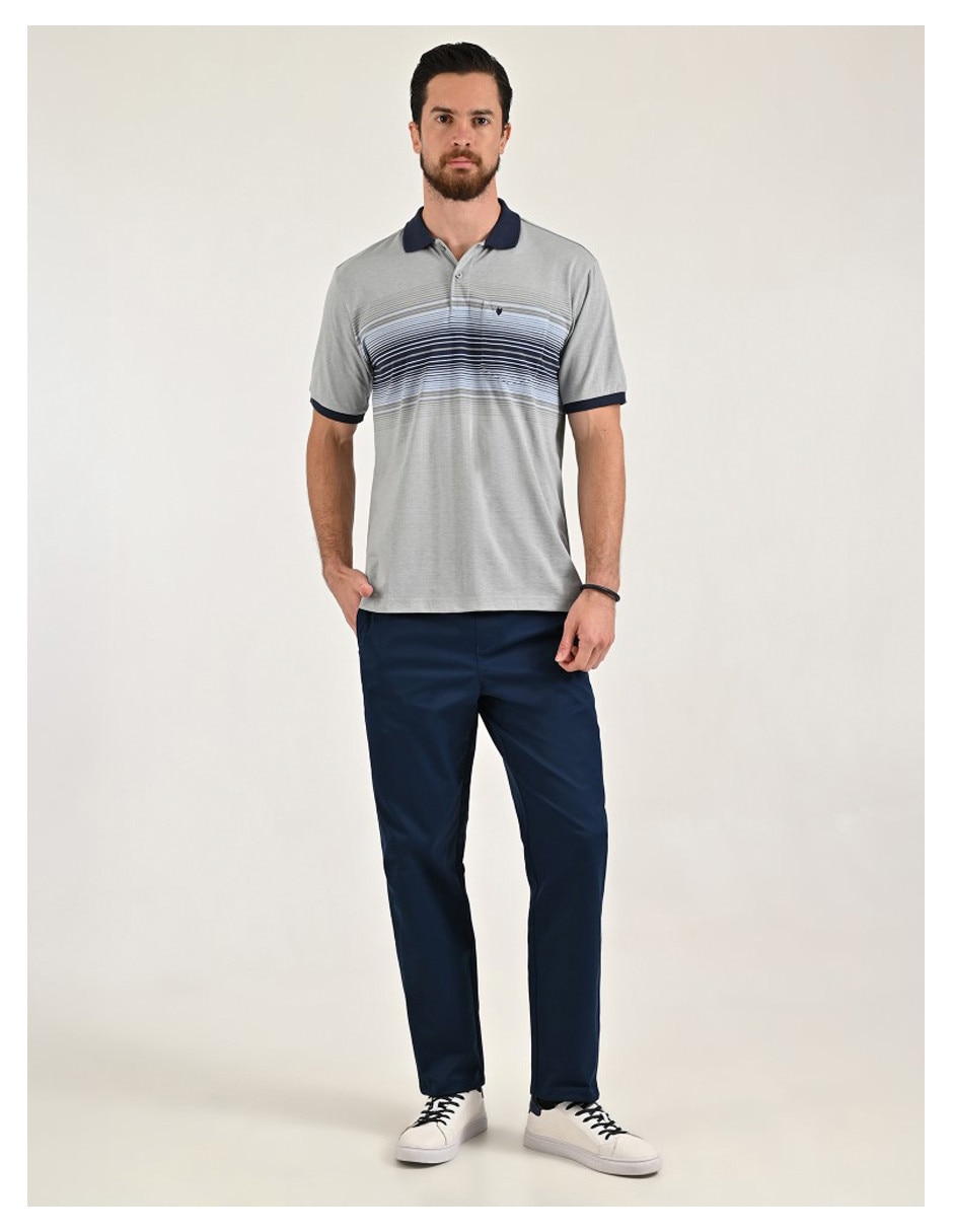 Playera tipo polo Yale para hombre