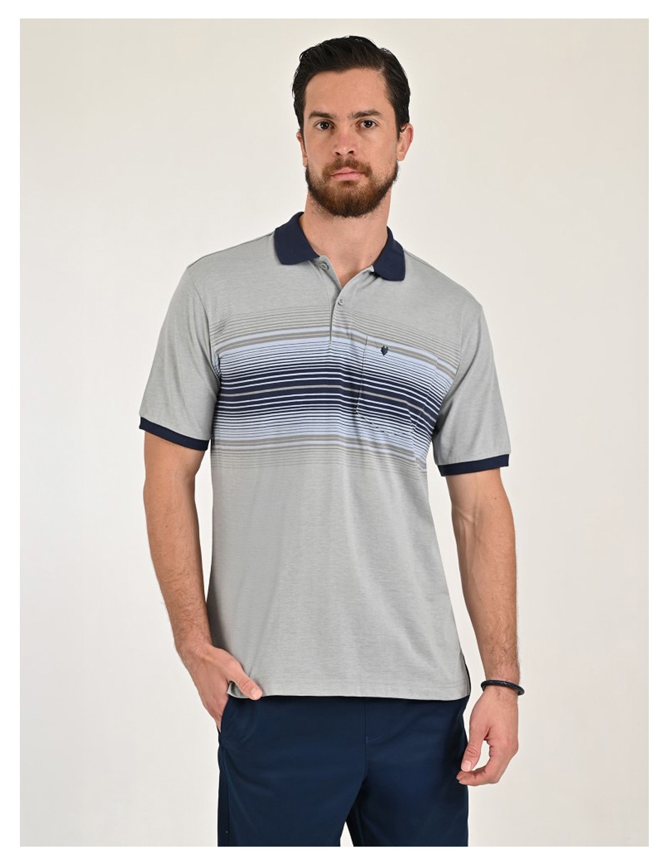 Playera tipo polo Yale para hombre