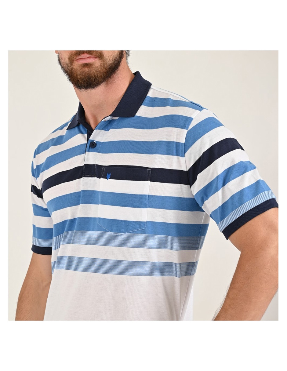 Playera tipo polo Yale para hombre