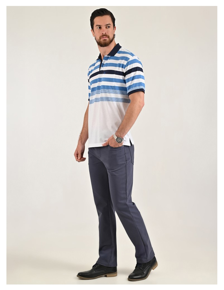 Playera tipo polo Yale para hombre