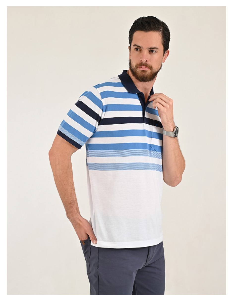 Playera tipo polo Yale para hombre