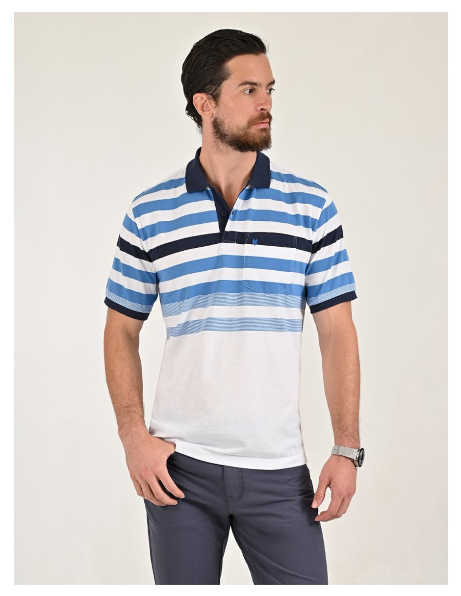 Playera tipo polo Yale para hombre