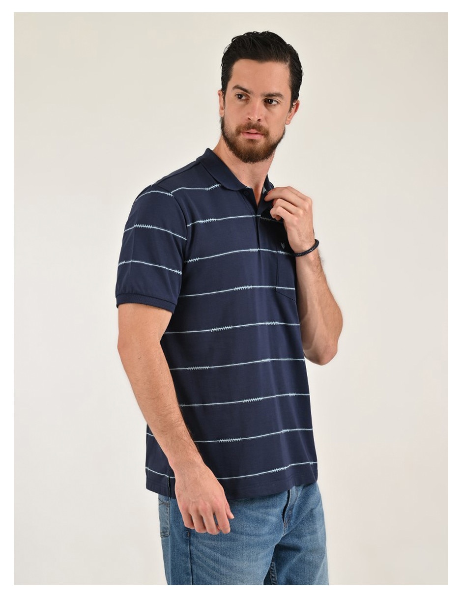 Playera tipo polo Yale para hombre