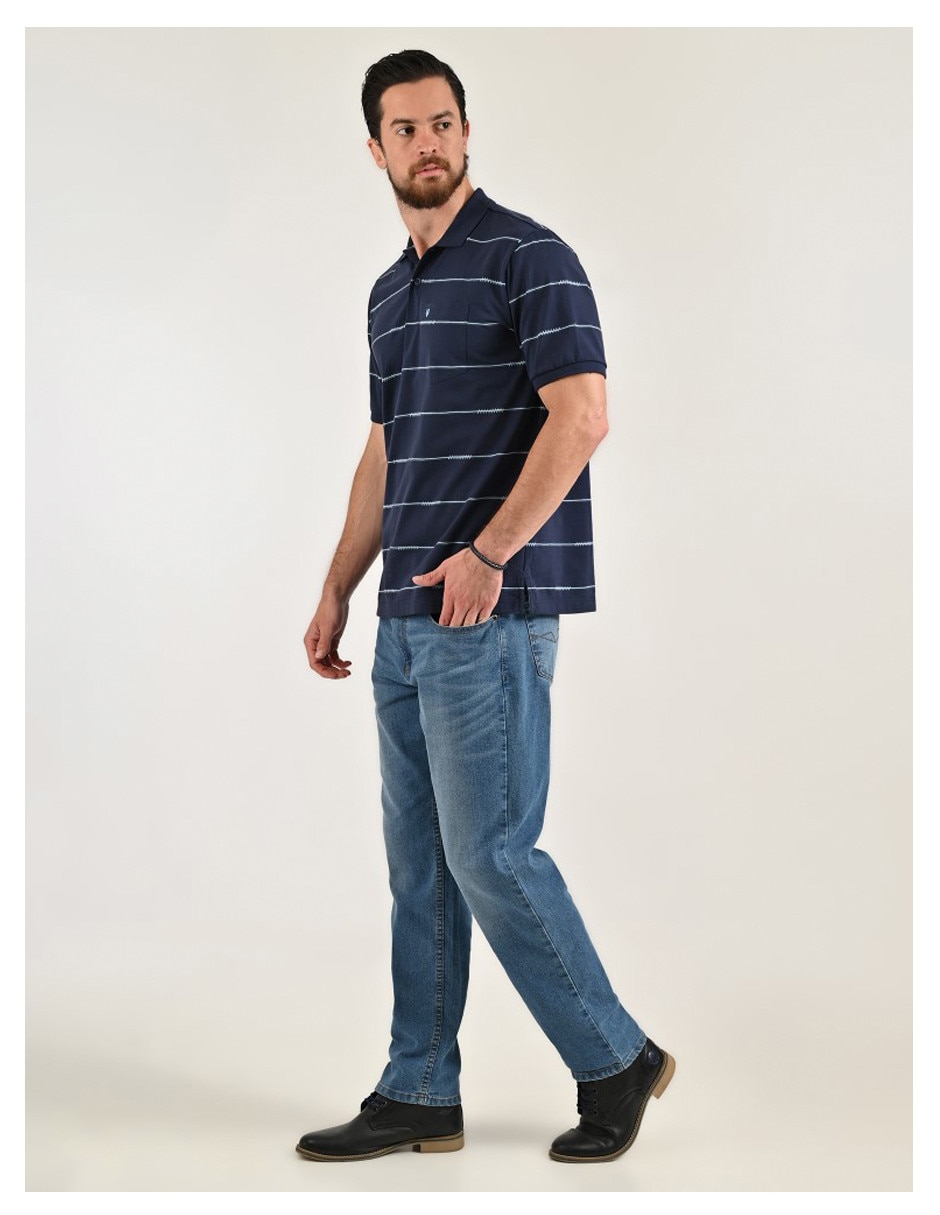 Playera tipo polo Yale para hombre