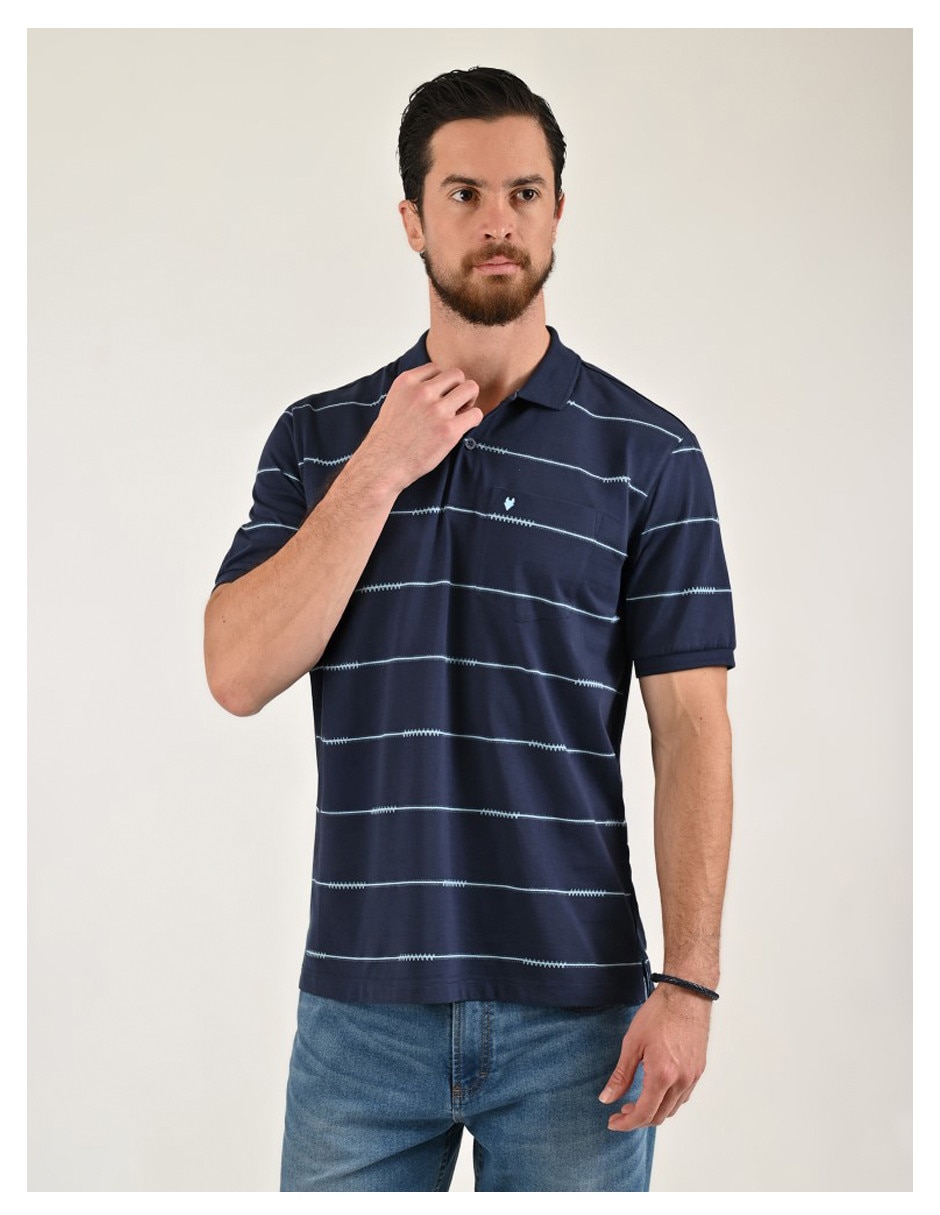 Playera tipo polo Yale para hombre