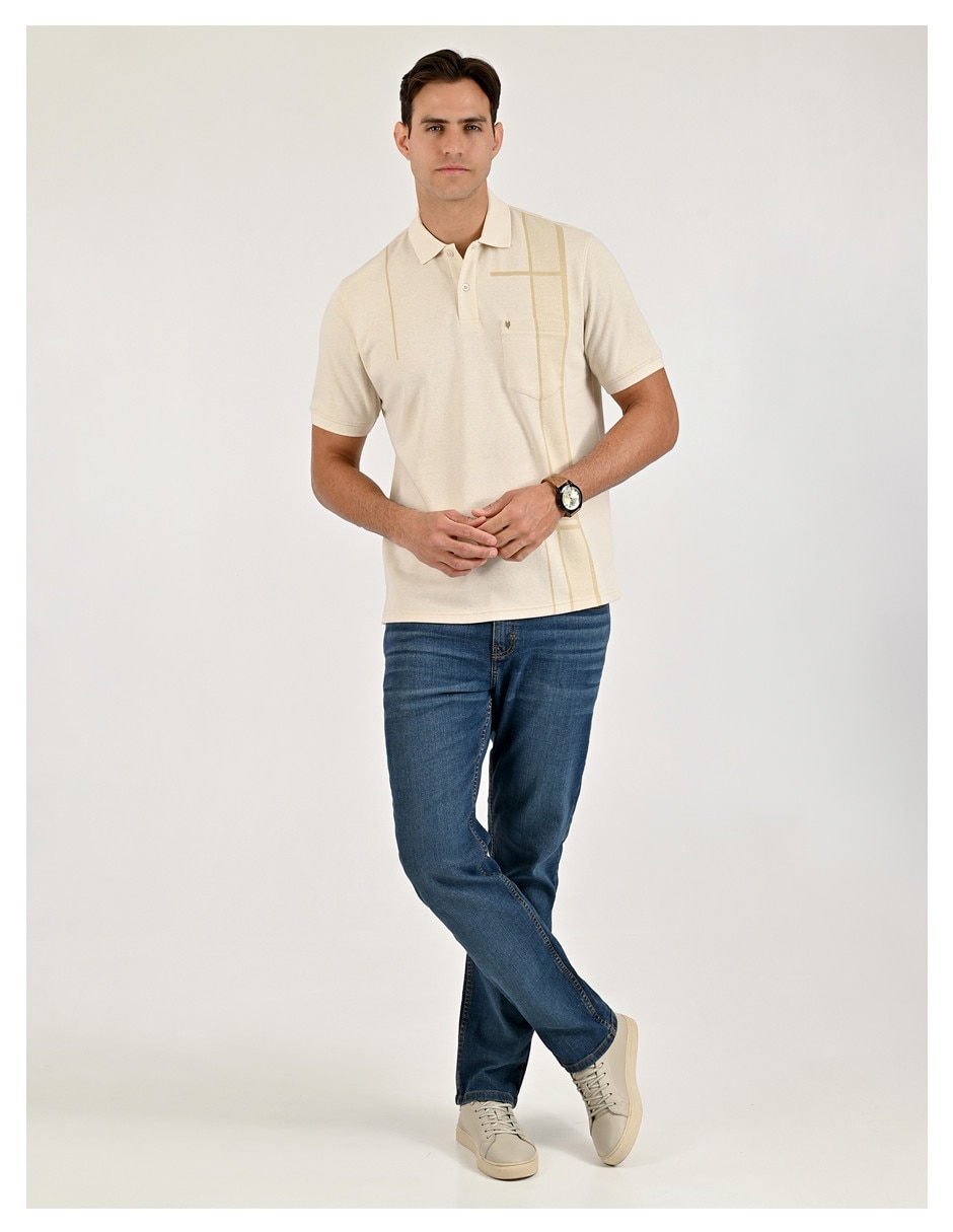 Playera cuello polo para hombre 3